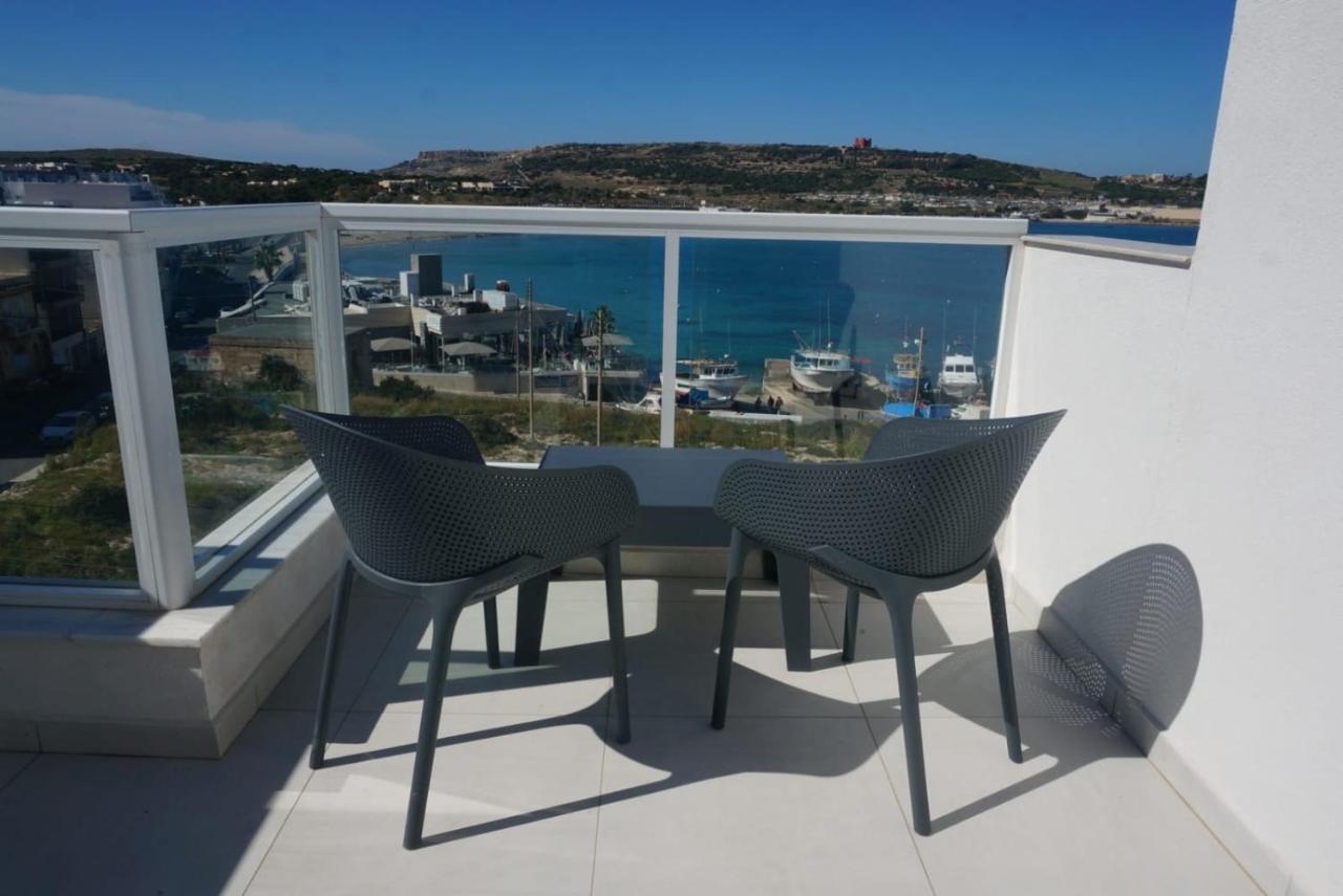 Sea View Penthouse Mellieha Bay公寓 外观 照片